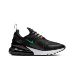 Nike Air Max 270 Black Flash Crimson AH6789-023 Nike Air Max 270 Black Flash Crimson Sneakers - Multi-Color Accents and Air Max Comfort