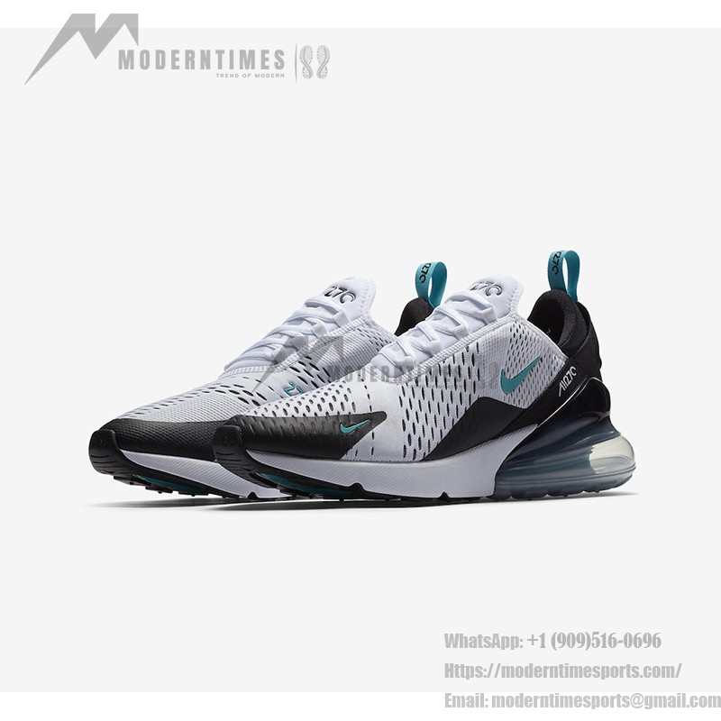 Nike Air Max 270 Dusty Cactus AH8050-001 White Black Nike Air Max 270 Dusty Cactus Sneakers - White, Black, and Dusty Cactus Accents