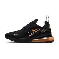 Nike Air Max 270 Multi Swoosh DV7143-001 - Bold Black and Gold with Dynamic Swoosh Design