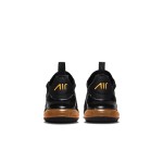 Nike Air Max 270 Multi Swoosh DV7143-001 Nike Air Max 270 Multi Swoosh Black and Gold Sneakers
