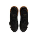 Nike Air Max 270 Multi Swoosh DV7143-001 Nike Air Max 270 Multi Swoosh Black and Gold Sneakers