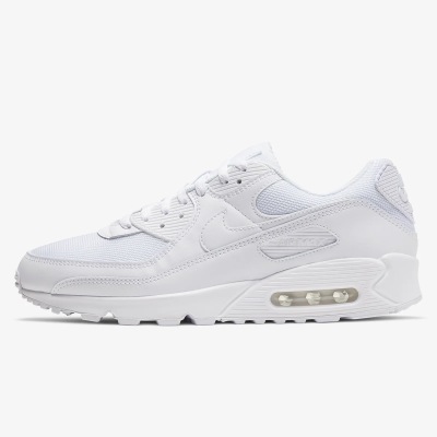 Nike Air Max 90 CN8490-100 - トリプルホワイトスニーカー | 洗練されたデザインと日常の快適さ