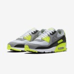 Nike Air Max 90 '30th Anniversary Volt' - アイコニックなデザイン グレーとホワイトのベースにボルトアクセントが施されたNike Air Max 90 '30th Anniversary Volt' CD0881-103