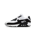 Nike Air Max 90 - クラシックなホワイト&ブラックデザイン Nike Air Max 90 325213-139 - ホワイト&ブラックの2トーンスニーカー