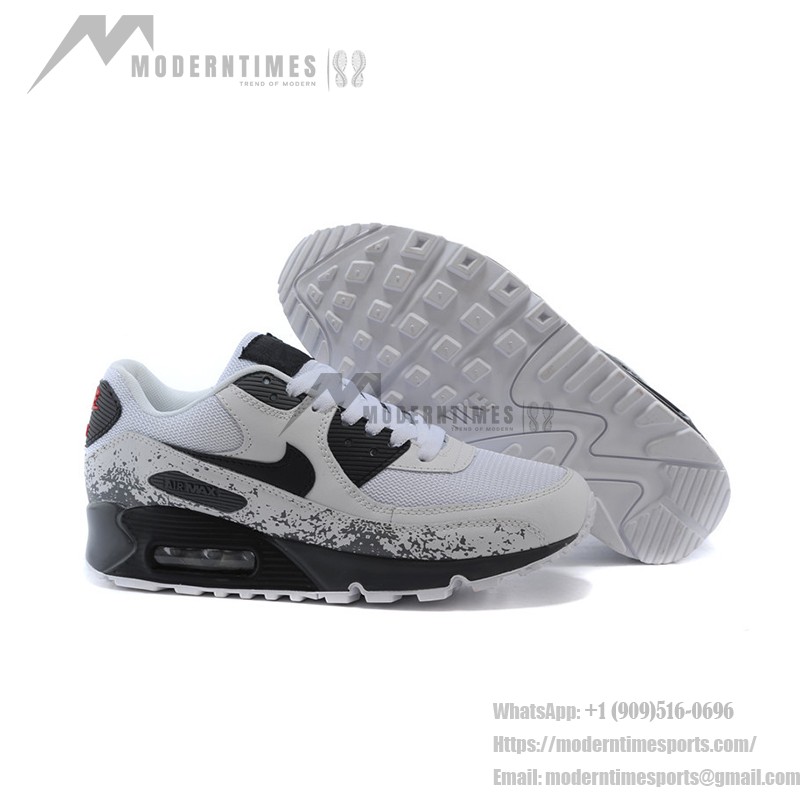Nike Air Max 90 'Gray Splatter' DX0128-001 - アイコニックなスニーカーとMax Airクッショニング Nike Air Max 90 'Gray Splatter' DX0128-001 - 大胆なグラデーションスプラッタースニーカー