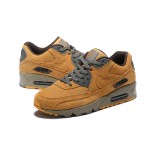 Nike Air Max 90 683282-700 - タイムレスデザインと快適性 Nike Air Max 90 683282-700 - プレミアムウィートスエードとオリーブアクセント