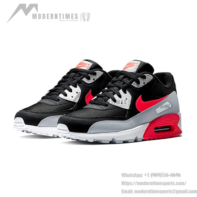 Nike Air Max 90 'Infrared' AJ1285-012 - アイコニックなデザインとインフラレッドディテール Nike Air Max 90 'Infrared' AJ1285-012 - インフラレッドアクセントとMax Airクッショニングを備えたスニーカー