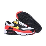 Nike Air Max 90 AJ1285-109 - 大胆なスタイルと究極の快適性 Nike Air Max 90 AJ1285-109 - ホワイト、ブラック、レッド、イエローのアクセント