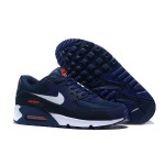 Nike Air Max 90 AJ1285-403 - アイコニックなデザインと快適性 Nike Air Max 90 AJ1285-403 - ディープネイビーとホワイトスウッシュ&レッドアクセント