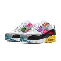 Nike Air Max 90 BETRUE CJ5482-100 | 鮮やかなレインボーアクセントとアイコニックなMax Airクッショニング