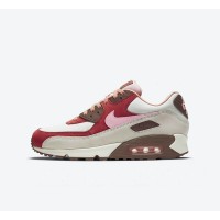 Nike Air Max 90 CU1816-100 - 「ベーコン」エディション | レトロスタイルと日常の快適さを提供するクリーム、レッド＆ピンクのスニーカー