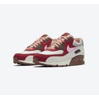 Nike Air Max 90 CU1816-100 - 「ベーコン」エディション | レトロスタイルと日常の快適さを提供するクリーム、レッド＆ピンクのスニーカー