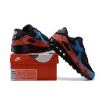 Nike Air Max 90 DJ6888-001 - タイダイデザインのブラックスニーカー Nike Air Max 90 DJ6888-001 - レッドとブルーのタイダイオーバーレイを施したブラックスニーカー