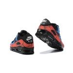 Nike Air Max 90 DJ6888-001 - タイダイデザインのブラックスニーカー Nike Air Max 90 DJ6888-001 - レッドとブルーのタイダイオーバーレイを施したブラックスニーカー