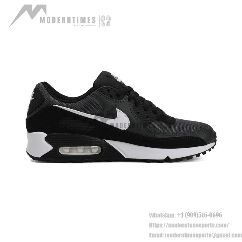 Nike Air Max 90 CN8490-002 - ブラック&ダークグリーン、ホワイトスウッシュ ブラックとダークグリーンのNike Air Max 90、ホワイトスウッシュ付き