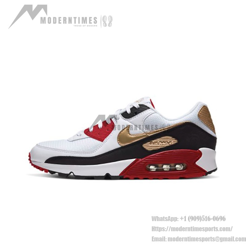 Nike Air Max 90 CNY 'Chinese New Year' - フェスティブカラー Nike Air Max 90 CNY 'Chinese New Year' CU3005-171、白、赤、金、黒のデザイン