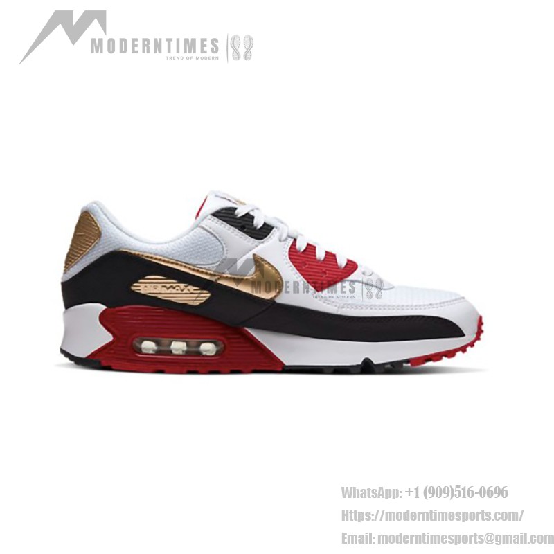 Nike Air Max 90 CNY 'Chinese New Year' - フェスティブカラー Nike Air Max 90 CNY 'Chinese New Year' CU3005-171、白、赤、金、黒のデザイン