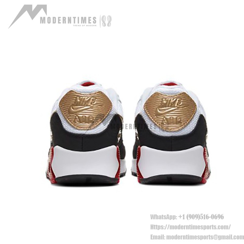 Nike Air Max 90 CNY 'Chinese New Year' - フェスティブカラー Nike Air Max 90 CNY 'Chinese New Year' CU3005-171、白、赤、金、黒のデザイン