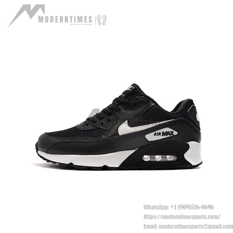 Nike Air Max 90 'ブラック/ホワイト' CQ2560-001 - 洗練されたブラックとホワイトアクセントのタイムレスなデザイン Nike Air Max 90 'ブラック/ホワイト' CQ2560-001 - ミニマルなスニーカーとMax Airクッショニング