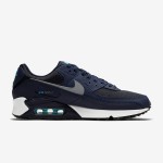 Nike Air Max 90 'ネイビーブルー' CV1634-400 - Max Airクッショニングとモダンなデザイン Nike Air Max 90 'ネイビーブルー' CV1634-400 - スタイリッシュなネイビースニーカーとライトブルーアクセント