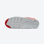 Nike Air Max 90 DB0625-101 ホワイト&ネイビースニーカー Nike Air Max 90 DB0625-101、ホワイトスニーカー(赤とネイビーのアクセント付き)