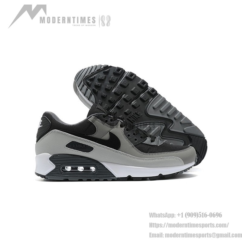Nike Air Max 90 DC9388-003 - スタイリッシュなブラック&グレースニーカー Nike Air Max 90 DC9388-003 - Air Maxクッション搭載のブラック&グレースニーカー