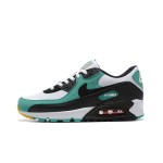 Nike Air Max 90 DM0029-004 - ホワイト&ティールスニーカー ブラックオーバーレイ付き Nike Air Max 90 DM0029-004 ホワイト&ティールスニーカー ブラックオーバーレイ付き