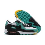 Nike Air Max 90 DM0029-004 - ホワイト&ティールスニーカー ブラックオーバーレイ付き Nike Air Max 90 DM0029-004 ホワイト&ティールスニーカー ブラックオーバーレイ付き