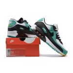 Nike Air Max 90 DM0029-004 - ホワイト&ティールスニーカー ブラックオーバーレイ付き Nike Air Max 90 DM0029-004 ホワイト&ティールスニーカー ブラックオーバーレイ付き