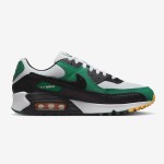 Nike Air Max 90 DM0029-004 - スタイリッシュなグリーン&ブラックスニーカー Nike Air Max 90 DM0029-004 - グリーン&ブラックのスニーカー、ホワイトディテール付き