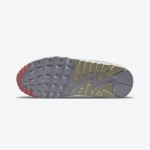 Nike Air Max 90 DM2874-100 - エレガントなホワイトスニーカー グリーン&ピンクアクセント付き Nike Air Max 90 DM2874-100 - ホワイトスニーカー ライトグリーンとソフトピンクのディテール