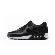Nike Air Max 90 DQ4071-001 - ブラック＆グレーのスニーカー、ピンクアクセント付き | スタイリッシュな快適さとモダンなデザイン