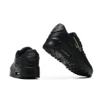 Nike Air Max 90 DX2651-001 - 洗練されたブラックスニーカー Nike Air Max 90 DX2651-001 - ブラックスニーカー、シルバー&イエローアクセント付き
