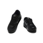 Nike Air Max 90 DX2651-001 - 洗練されたブラックスニーカー Nike Air Max 90 DX2651-001 - ブラックスニーカー、シルバー&イエローアクセント付き