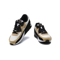 Nike Air Max 90 DZ3522-001 - ベージュ、ブラック & ホワイトスニーカー | 洗練されたコントラストデザインと日常の快適さ