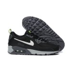 Nike Air Max 90 DZ4495-001 - ネオングリーンのディテールが際立つ洗練されたブラック Nike Air Max 90 DZ4495-001 - ブラックスニーカー グレー&ネオングリーンのアクセント付き