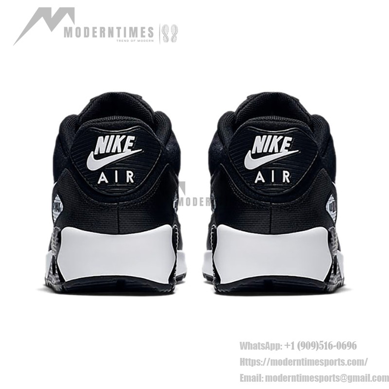 Nike Air Max 90 Essential 'ブラック/ホワイト' 325213-047 - タイムレスなブラックデザインと優れた快適さ Nike Air Max 90 Essential 'ブラック/ホワイト' 325213-047 - クラシックなブラックスニーカーとMax Airクッショニング