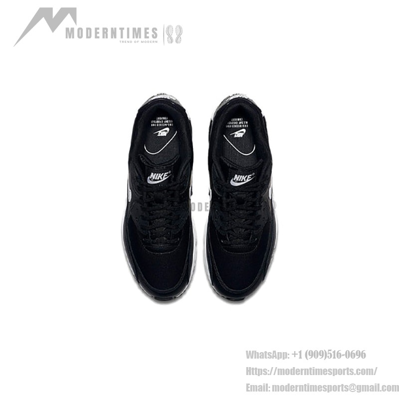 Nike Air Max 90 Essential 'ブラック/ホワイト' 325213-047 - タイムレスなブラックデザインと優れた快適さ Nike Air Max 90 Essential 'ブラック/ホワイト' 325213-047 - クラシックなブラックスニーカーとMax Airクッショニング