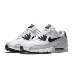 Nike Air Max 90 Essential 616730-111 - レトロな白と黒のスニーカー Nike Air Max 90 Essential 616730-111 - 白と黒のエアクッション付きスニーカー