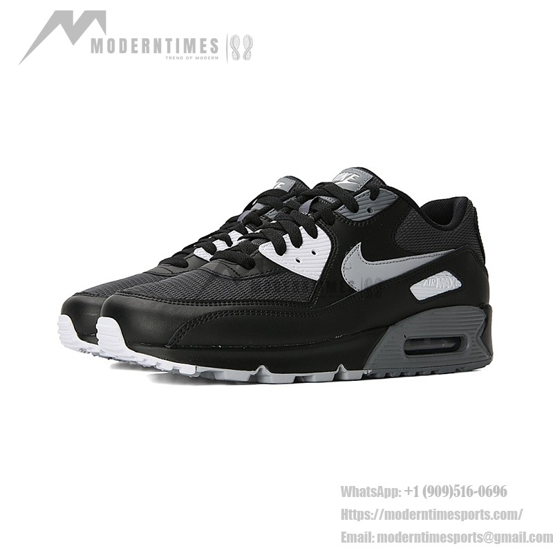 Nike Air Max 90 Essential AJ1285-003 - 洗練されたブラック&グレーのスニーカー Nike Air Max 90 Essential AJ1285-003 - ブラック&グレーのエアクッション付きスニーカー