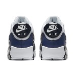Nike Air Max 90 Essential 'ホワイト/ネイビー/イエロー' AJ1285-101 - スポーティーなデザインとMax Airクッショニング Nike Air Max 90 Essential 'ホワイト/ネイビー/イエロー' AJ1285-101 - ネイビーとイエローアクセントが映えるホワイトスニーカー
