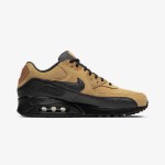 Nike Air Max 90 Essential 'タンスエード/ブラック' AJ1285-700 - レトロスタイルとMax Airクッショニング Nike Air Max 90 Essential 'タンスエード/ブラック' AJ1285-700 - ブラックオーバーレイが特徴のスエードスニーカー