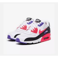 Nike Air Max 90 Essential 'ホワイト/レッド/ブラック/パープル' AJ1285-106 | 鮮やかな配色とMax Airクッショニング