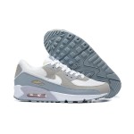 Nike Air Max 90 FJ4824-001 - クラシックデザイン & 日常の快適さ Nike Air Max 90 FJ4824-001 - ホワイト、ベージュ、グレーのスニーカー