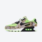 Nike Air Max 90 'Green Camo' - 鮮やかなカモフラージュ Nike Air Max 90 'Green Camo' CW4039-300、グリーンメッシュとカモフラージュオーバーレイ付き