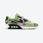 Nike Air Max 90 'Green Camo' - 鮮やかなカモフラージュ Nike Air Max 90 'Green Camo' CW4039-300、グリーンメッシュとカモフラージュオーバーレイ付き