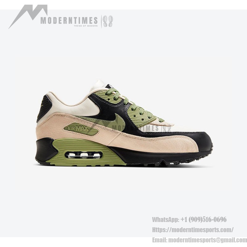 Nike Air Max 90 'Lahar Escape Olive' - アウトドアインスパイアスタイル Nike Air Max 90 'Lahar Escape Olive' CI5646-200、オリーブ、ベージュ、ブラックのトーンとスエードとレザーのディテール付き
