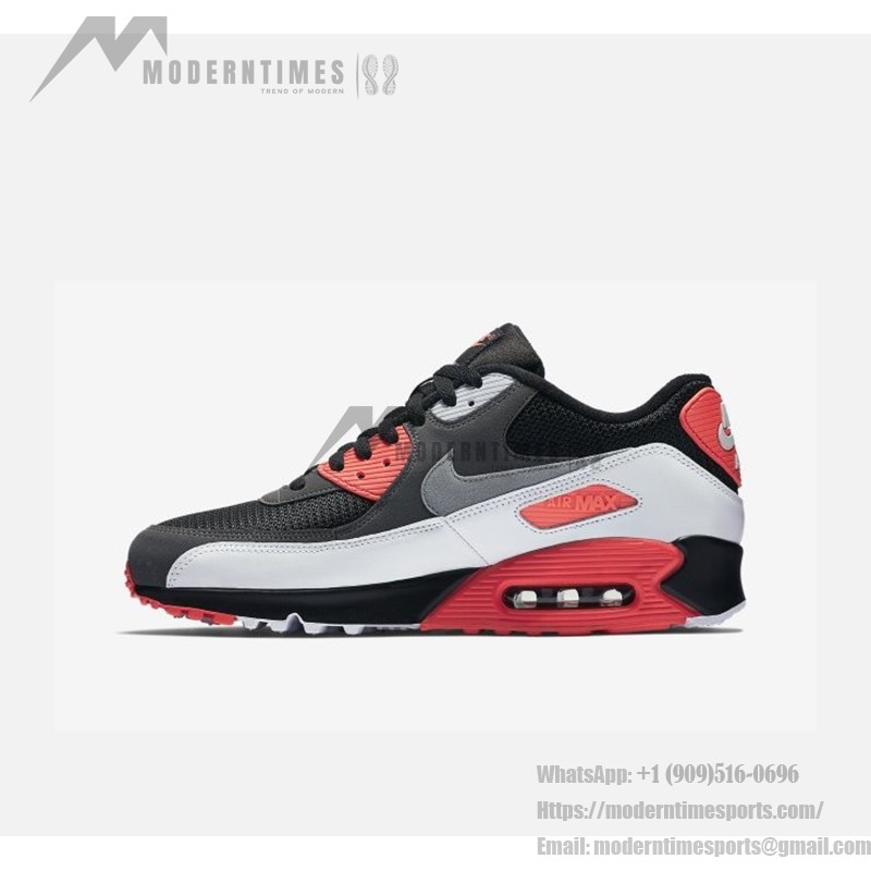Nike Air Max 90 OG 'インフラレッド' 725233-006 - レトロデザインと現代的な快適さ Nike Air Max 90 OG 'インフラレッド' 725233-006 - ブラック、ホワイト、インフラレッドのアクセントが際立つスニーカー