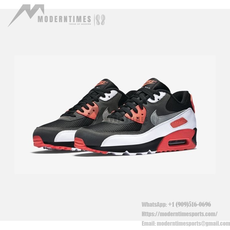 Nike Air Max 90 OG 'インフラレッド' 725233-006 - レトロデザインと現代的な快適さ Nike Air Max 90 OG 'インフラレッド' 725233-006 - ブラック、ホワイト、インフラレッドのアクセントが際立つスニーカー