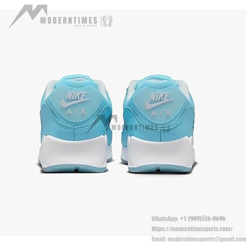 Nike Air Max 90 'Ocean Bliss' - Fresh & Comfortable Nike Air Max 90 'Ocean Bliss' FD0734-442 in calming ocean blue with white accents